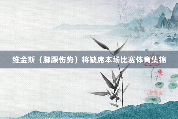 维金斯（脚踝伤势）将缺席本场比赛体育集锦