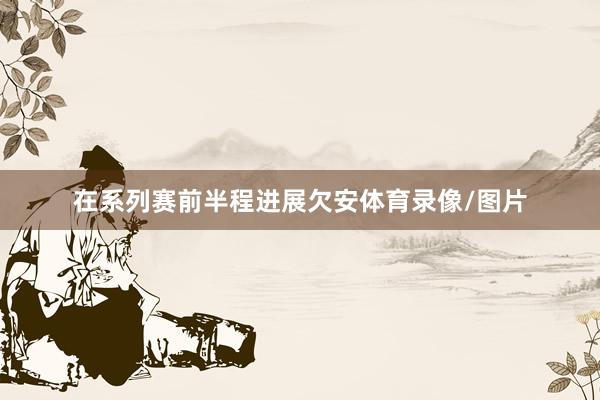 在系列赛前半程进展欠安体育录像/图片