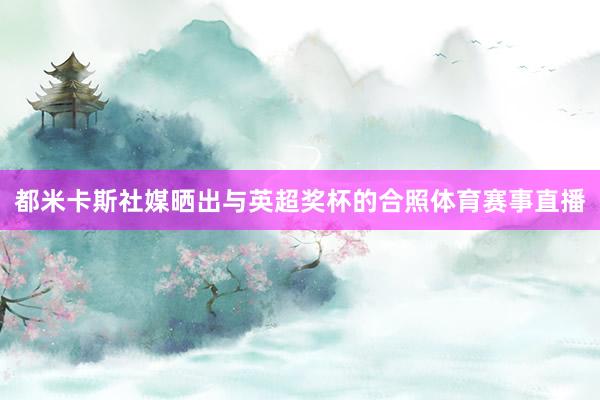 都米卡斯社媒晒出与英超奖杯的合照体育赛事直播