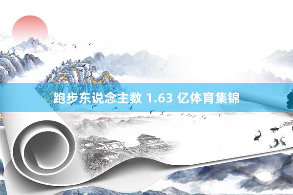 跑步东说念主数 1.63 亿体育集锦