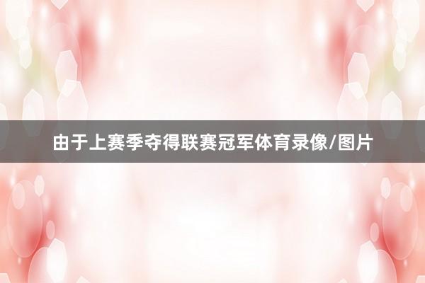 由于上赛季夺得联赛冠军体育录像/图片
