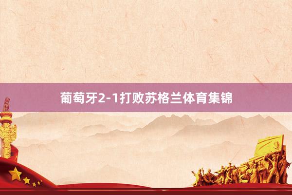 葡萄牙2-1打败苏格兰体育集锦