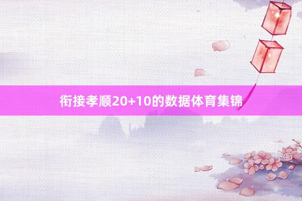 衔接孝顺20+10的数据体育集锦