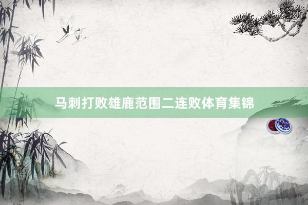 马刺打败雄鹿范围二连败体育集锦